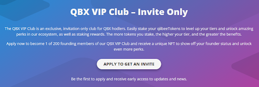 QBX VIP club invite only
